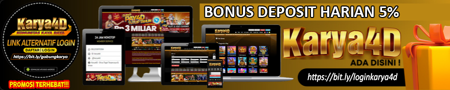 Bonus Deposit Harian KARYA4D